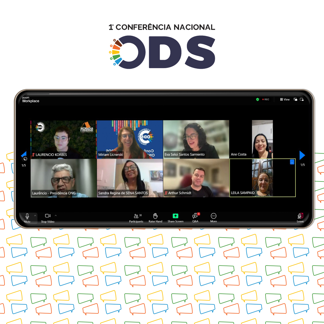 Moradia e Cidadania mobiliza rede nacional para realização das Conferências Livres dos ODS