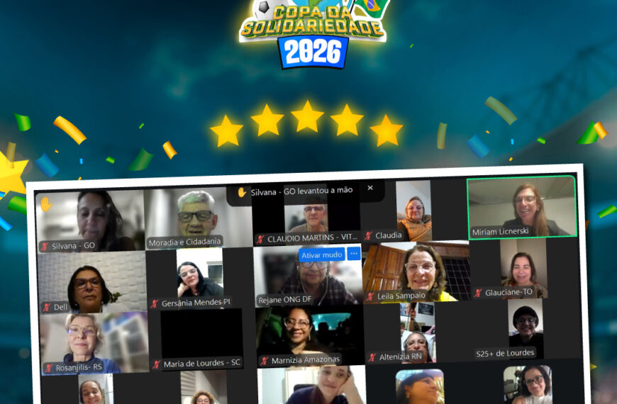 Coordenações Estaduais participam do lançamento da Copa da Solidariedade 2026